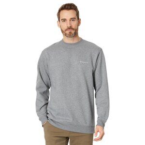 Columbia Men's M Gray Crewneck Sweatshirt 60% Cotton 40% Polyester i1733
